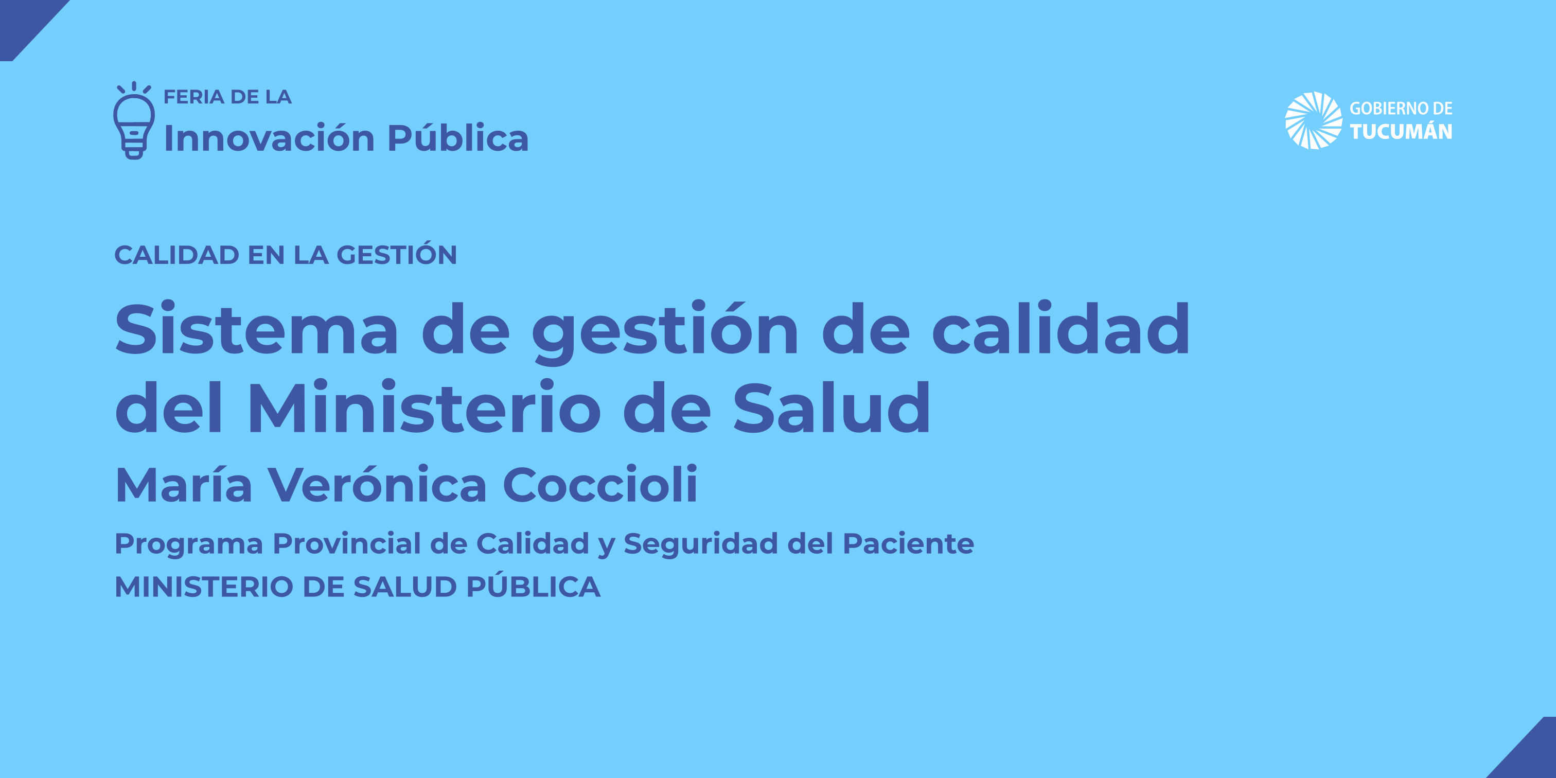 Sistema de gestión de calidad del Ministerio de Salud